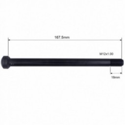 167.5x12x1,0mm Rear Axle -...
