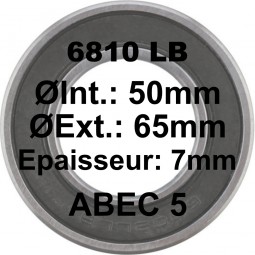 A5 Bearing | 6810 LB 50x65x7