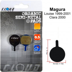 CLOUD Plaquettes de frein...
