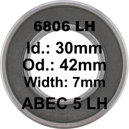 A5 Bearing | 6806 LH 30x42x7